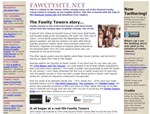 Tablet Screenshot of fawltysite.net